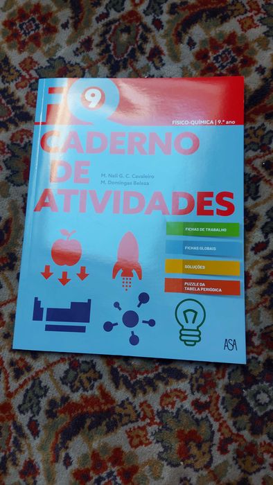 Livro novo FQ 9 ano caderno atividades