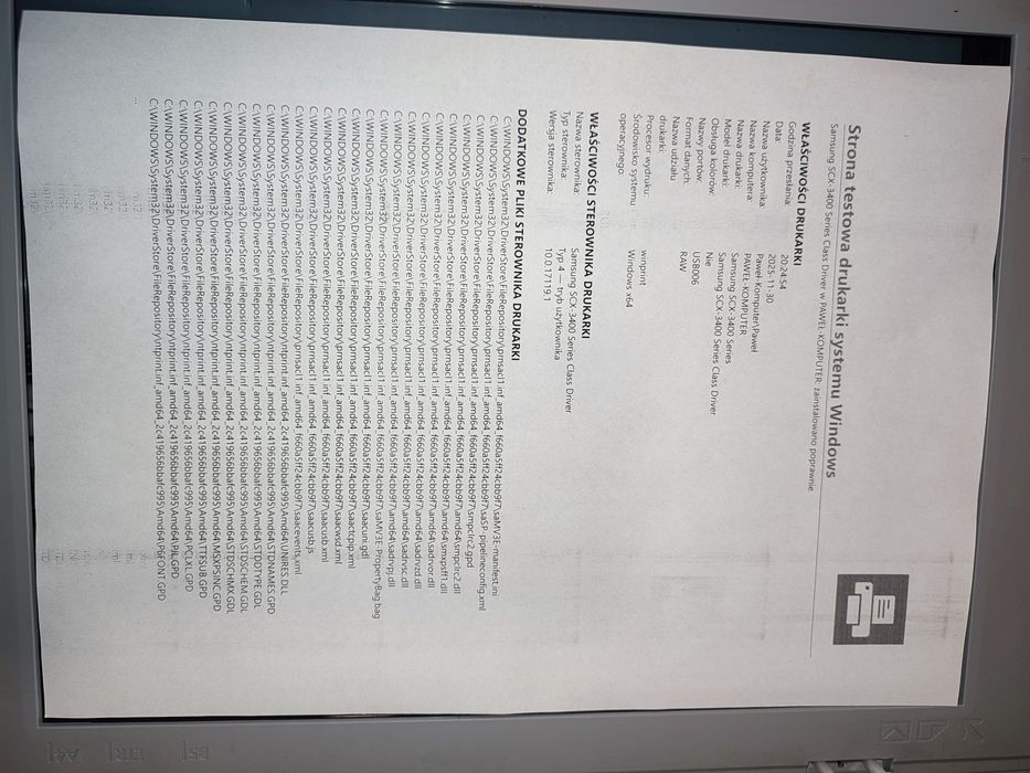 Urządzenia wielofunkcyjne Samsung SCX 3400