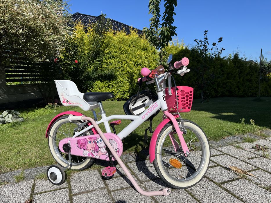 Rowerek 16” dla dziewczynki B’Twin Decathlon