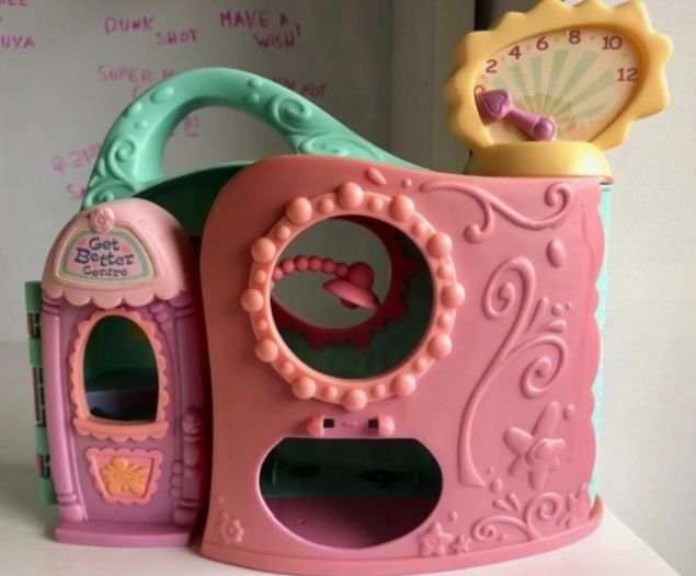 Mala/Casa de bonecas tipo Poly Pocket