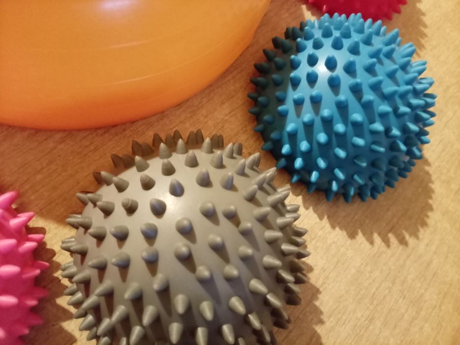 Nowe akcesoria do gimnastyki sensorycznej - aż 11 przedmiotów