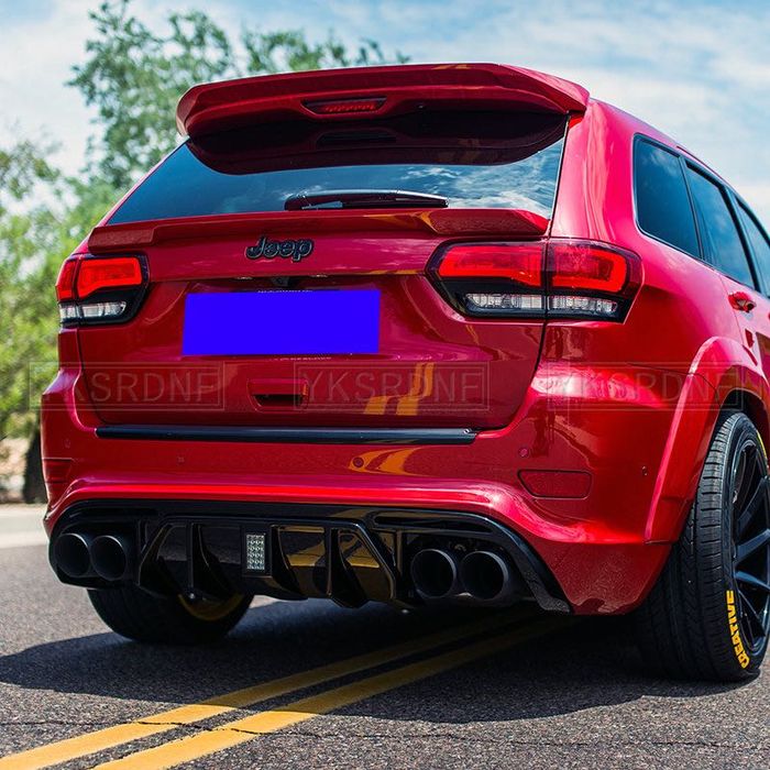 Спойлер на Jeep Grand Cherokee бленда накладка на багажник