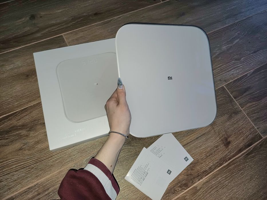 Смарт-ваги Xiaomi Mi Smart Scale 2 (2024) XMTZC04HM з батарейками