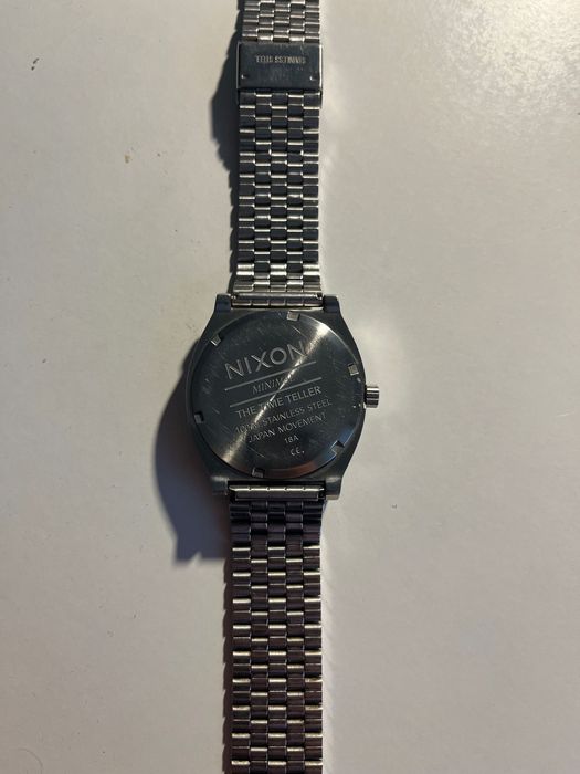 Relógio Nixon Time Teller Prateado