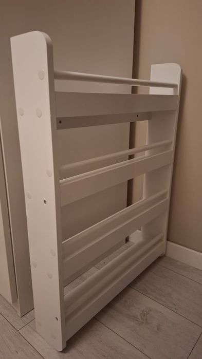 Szafka Regał Półka dziecięca na zabawki książki 4poziomy KMB08-K-W