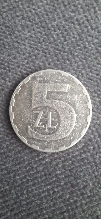 Moneta 5 złoty z 1990 roku
