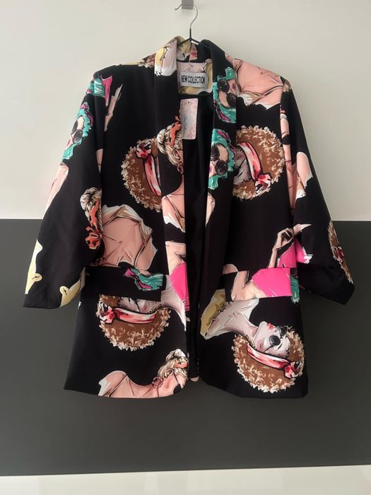 Kolorowa marynarka w rozmiarze uniwesalnym