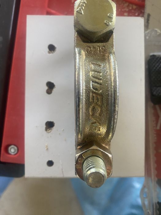 Obejma Zacisk węża żeliwo ciągliwe ocynkowane, 32 do 40mm