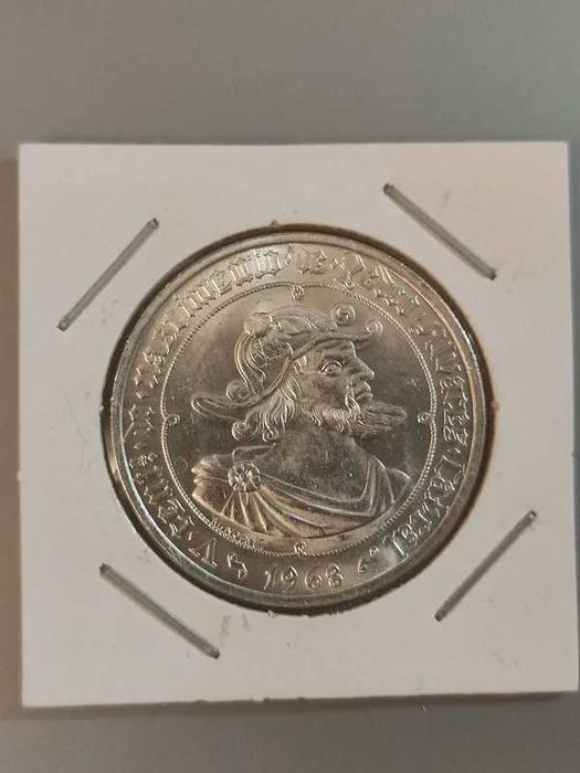 Moeda 50 Escudos PRATA *1968* (BELA) Portugal - PEDRO ÁLVARES CABRAL