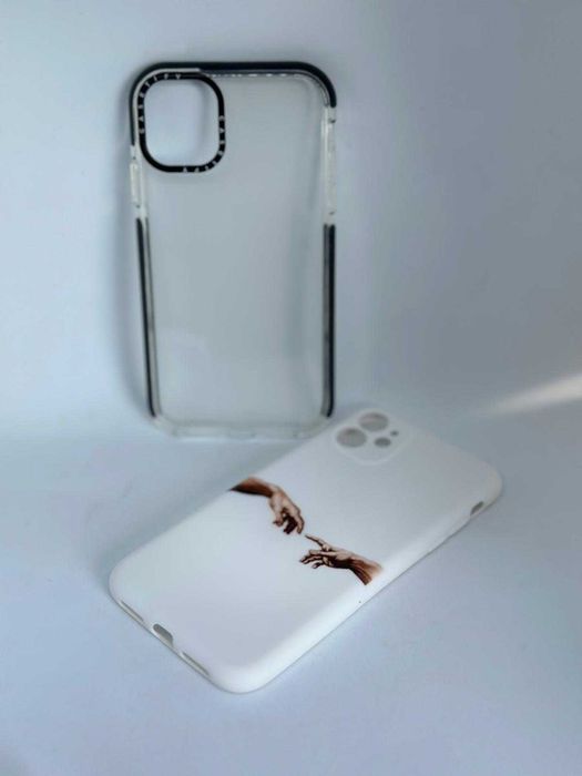 Iphone 11 Zestaw Obudowa Etui Case Silikonowy 2 Sztuki kod 842