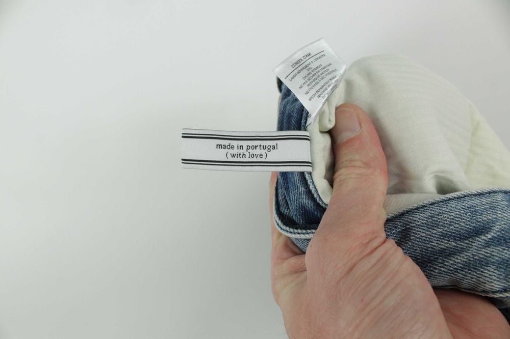 Класичні люкс джинси AMI Alexandre Mattiussi Blue Denim Straight Tapered Розмір W33/L34