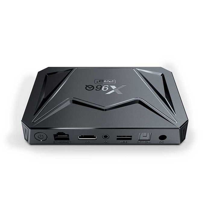 Смарт ТВ приставка X96Q Pro+ Plus 4/64 Гб Smart TV Box Android 14