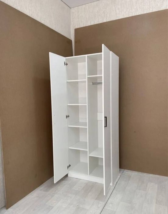 Шкаф белый готовый большой