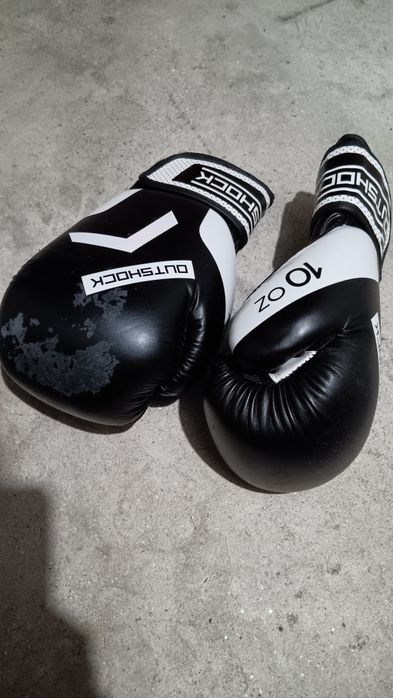 luvas de boxe usadaa