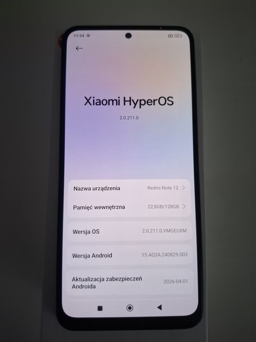 telefon Redmi Note 12 4g 4/128GB