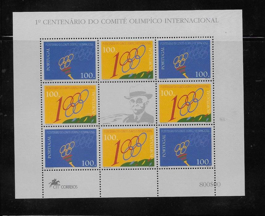 Folhas miniatura selos CTT - ano 1979 a 2020 - NOVAS