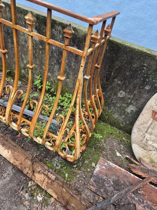 Guarda/Grade de Varanda em ferro funfido e forjado