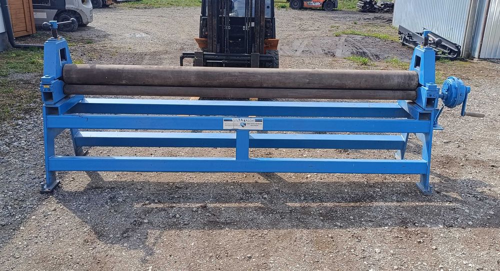 Giętarka Zwijarka Walcarka do blachy szeroka 2,7m mocna Waltons