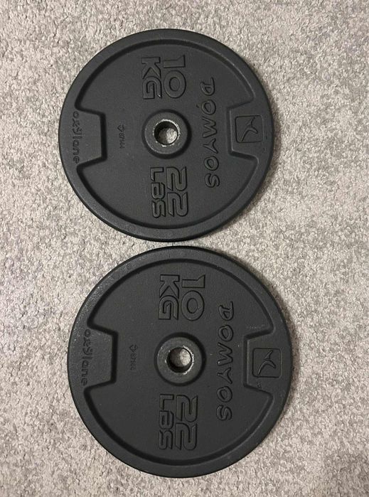 Ciężary talerze żeliwne 10kg x 2