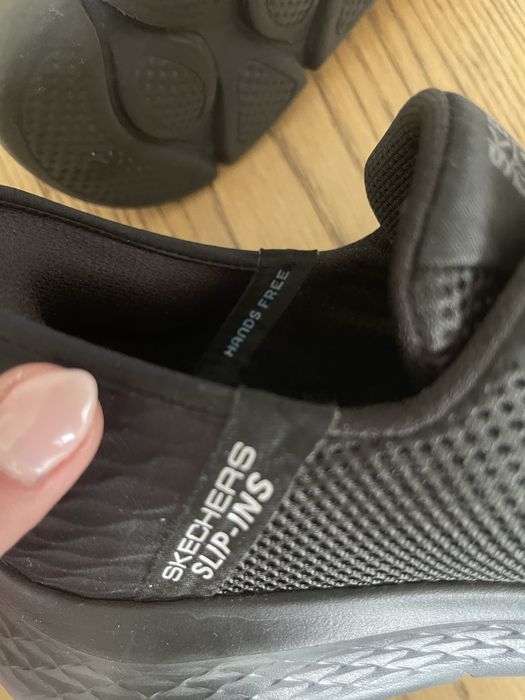 Skechers Slip-Ins Go Walk 41 czarne nowe unisex