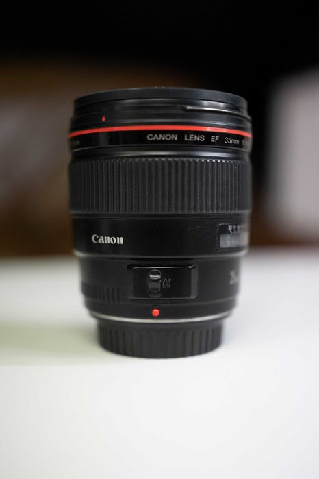 Canon 35mm 1.4 USM + filtr UV