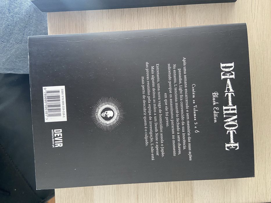 death note mangas vol 1 2 3