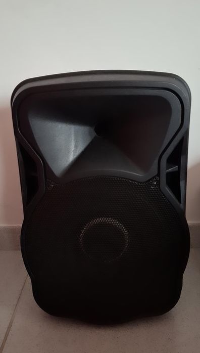 Coluna Portátil Party Sound 12" LED com Microfone - Bluetooth/USB