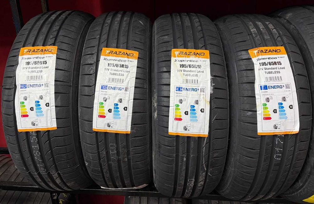 195/65R15 Trazano ZuperEco Z-107 czter nowe opony letnie