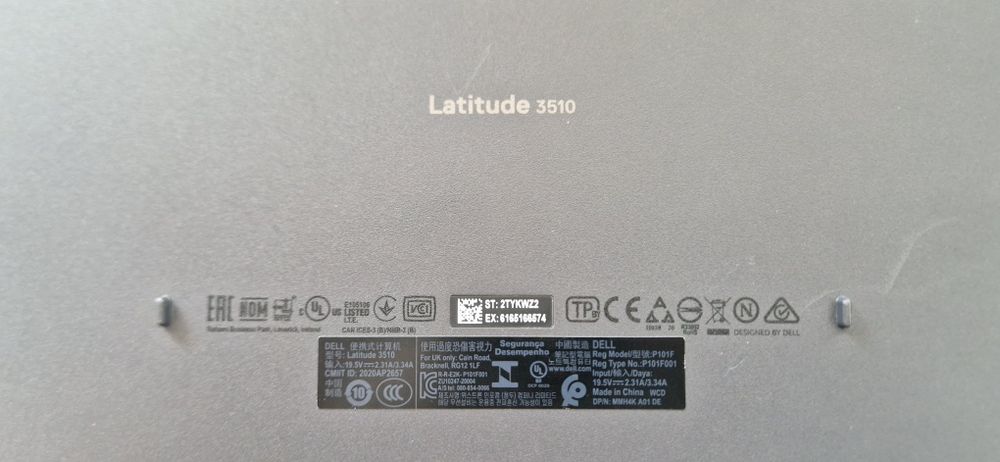 Portátil Dell 3510 com Ram expansível até 32gb!