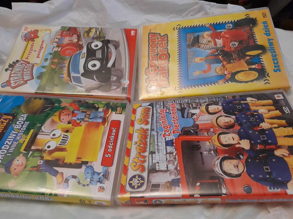 BAJKI na DVD Nowe MAM 4 Bajki na 4 płytach DVD