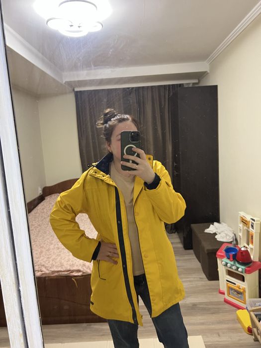 Куртка дощовик  унісекс жовта 44 16 12 М L XL