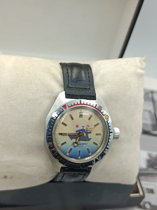 Zegarek Wostok komandorski amfibia mechaniczny