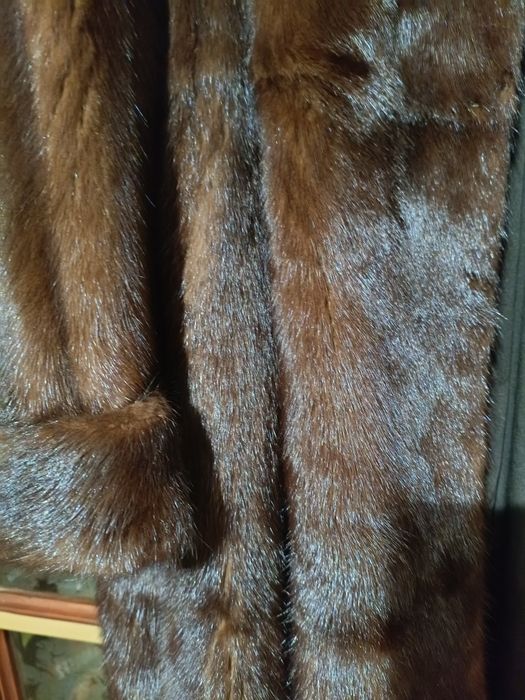 Шуба норковая средней длины