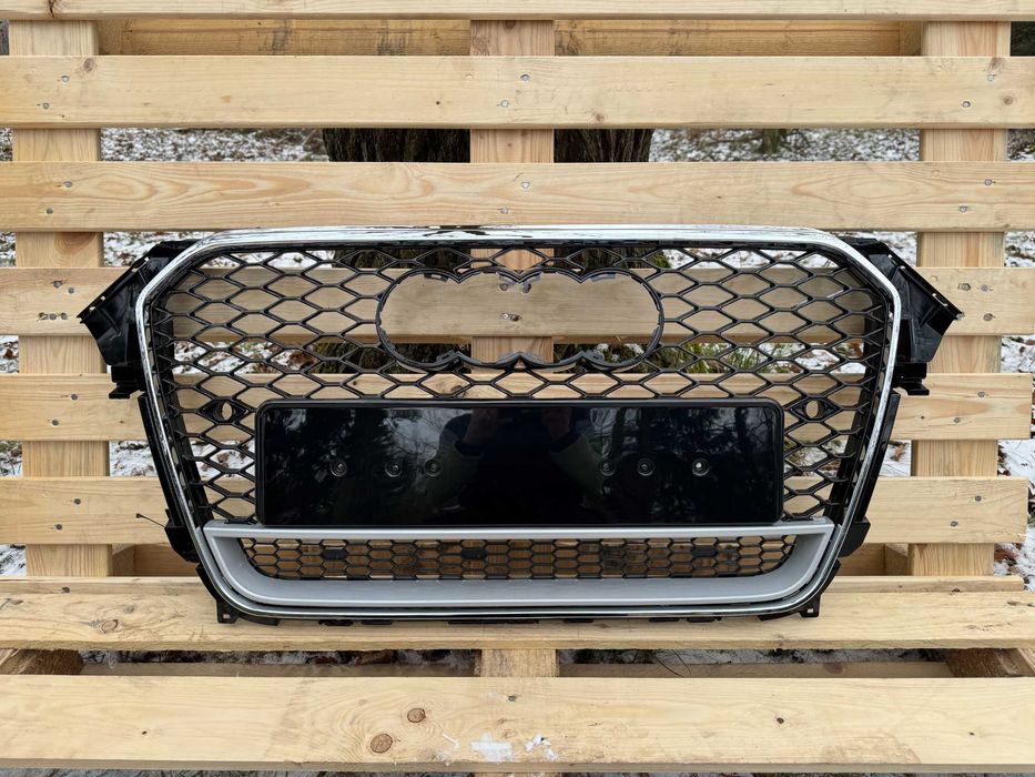 Grill Atrapa Audi A4 B8 11-15 Po-lift styl RS4 CHROME QUATTRO