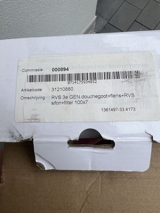 Odplyw podlogowy liniowy Wiesbaden