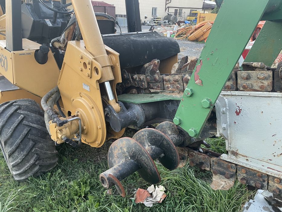 CASE 660 koparka łańcuchowa 4x4 zamiana