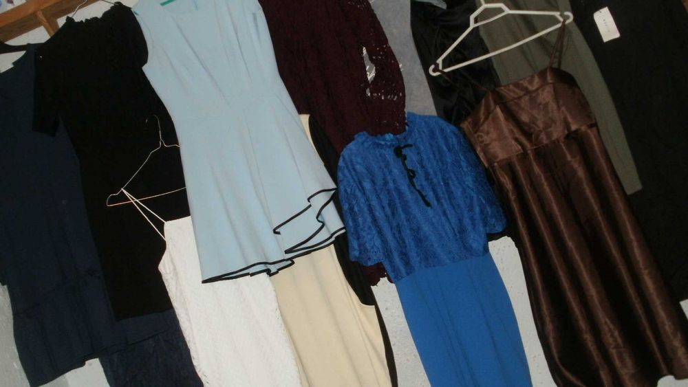 Sukienki itp. giga zestaw- S/M/L , 36/38/40, nowe i w bdb stanie