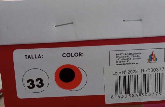 Sapatos Sevilhana Nº33