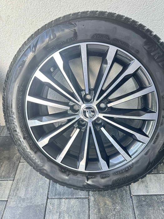 Koła zimowe Bridgestone, 235/55 r18, Kodiaq, Tiguan, Tarraco