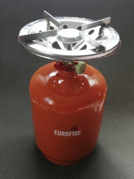 Балон газовий кемпінговий Eurofire 9,5 літрів із пальником