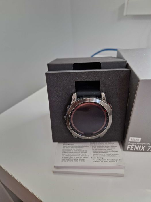 Smartwatch Garmin fēnix 7X Solar 51 mm – oryginał, pudełko, kabel