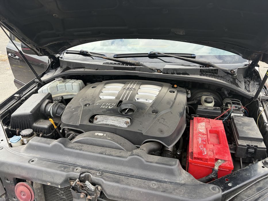 Kia sorento 2.5 на полном ходу