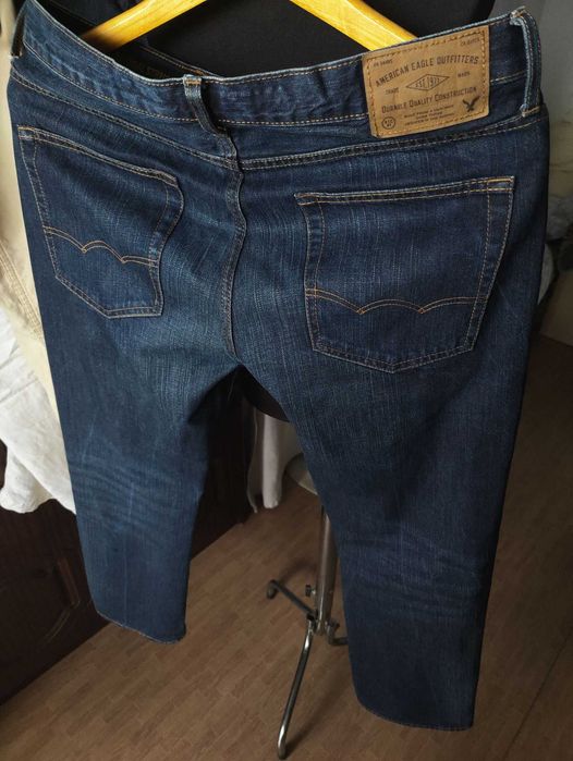 Джинсы American Eagle jeans USA w34 stretch navy.