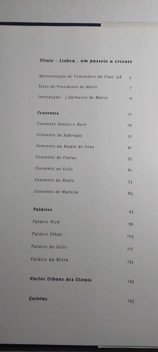 Lisboa, Um Passeio a Oriente (Expo 98) José Sarmento  de Matos