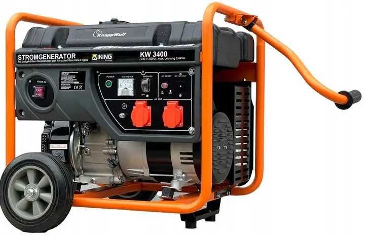 Бензиновий генератор для дому Wiking Polska 3,0кВт генератор бензиновы