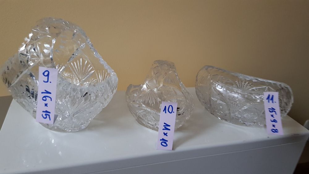 3 krysztaly Huta Julia - koszyki