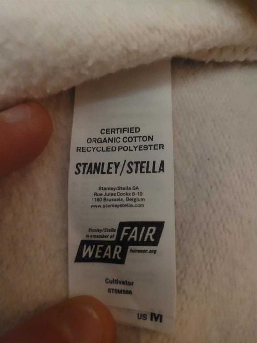 Bluza Damska z Kapturem Stanley/Stella - Rozmiar L, Kaptur, Różowa