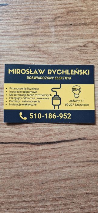 Elektryk Usługi Elektryczne