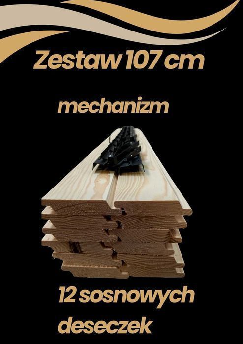 PROMOCJA ! Shutters żaluzje drewniane Zabudowa tarasu Ruchome deseczki