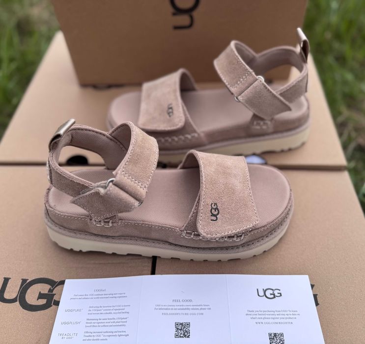 Босоножки/Босоніжки Ugg W Goldenstar Sandals Sand Оригінал/ Сандалі Угг Driftwood/ Угги Сандали Угг/Уггі